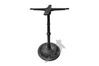 NOGA STOŁU H07 - STANDARDOWA Z KRZYŻAKIEM MOTYW ROŚLINNY PODSTAWA STÓŁ ŻELIWNA