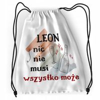 Plecak Dla Leona Sportowy Szkolny Worek Torba Z Nadrukiem Ze Zdjęciem