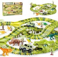 MEGA TOR WYŚCIGOWY DINOZAUR PARK MAGIC TRACK 270el