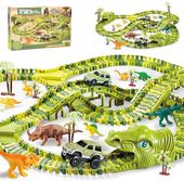 MEGA TOR WYŚCIGOWY DINOZAUR PARK MAGIC TRACK 270el