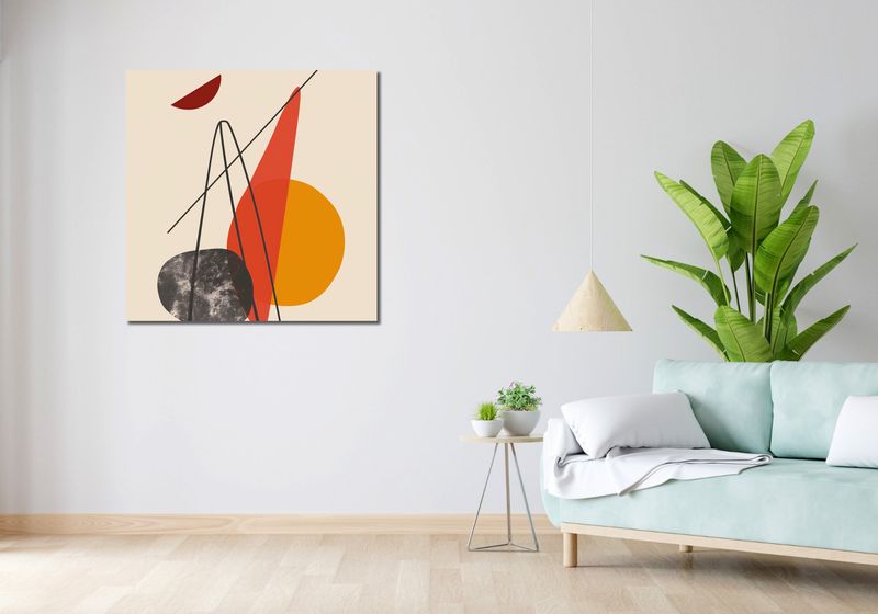 Obraz 90x90cm Harmonijna Forma zdjęcie 2