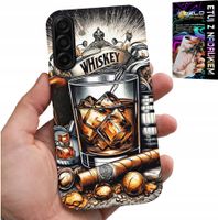 ETUI DO SAMSUNG GALAXY A17 5G - WHISKY CYGARO WZORY DLA MĘŻCZYZN PLECKI