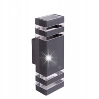 KINKIET OGRODOWY OPRAWA ELEWACYJNA 2x GU10 ANTRACYT ECO LIGHT OE-1S EC79005
