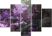 105CM 150CM ZEGAR 5 ELEM TAJEMNICZY ZAKĄTEK DRUK OBRAZ