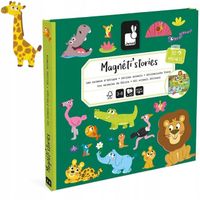 Magnetyczna Układanka Afrykańskie Zwierzęta Magneti'stories Janod