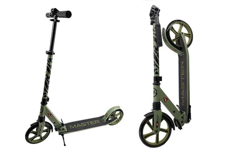 Hulajnoga Składana Master Cabbar - 200 Mm - Khaki zdjęcie 1