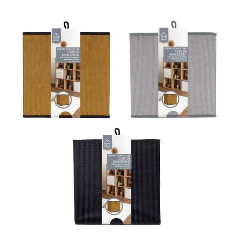 Składany pojemnik do przechowywania Giulia czarny na Arena.pl