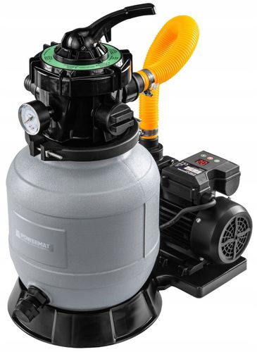 POMPA PIASKOWA DO BASENU FILTRUJĄCA DO BASENÓW 7900l/h FILTR TIMER LCD 250W na Arena.pl