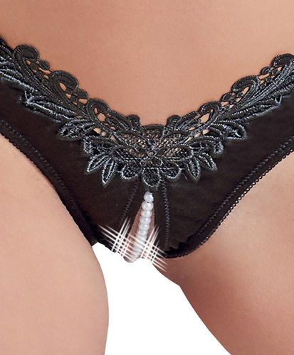 G-String Pearls Black S na Arena.pl