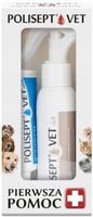 JM SANTE POLISEPT VET PIERWSZA POMOC apteczka dla psa i kota 100+30 ml