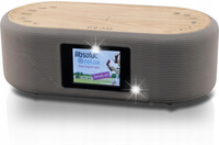 Radiobudzik PEAQ PCR 120BT-W-2 DAB+ clock radio wireless Jasnoszary
