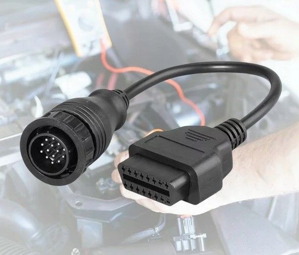 KABEL ADAPTER OBD2 NA 14 PIN MERCEDES LT SPRINTER AUTOCOM DELPHI MULTIDIAG zdjęcie 3