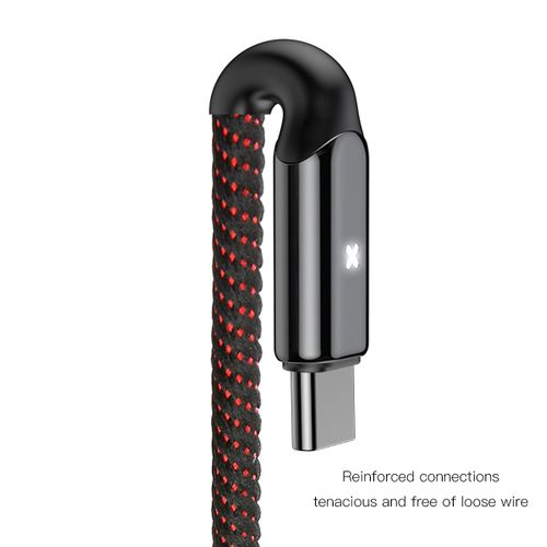 Baseus kabel X-type (typ-C | 1 m) czarny 3A na Arena.pl