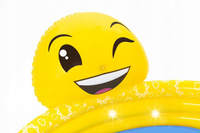 Basen Dmuchany SMILE Z FONTANNĄ pod wąż ogrodowy 165x144 basenik dziecięcy