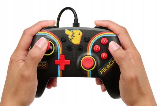 Gamepad PowerA Enhanced Pikachu Arcade do Nintendo na Arena.pl