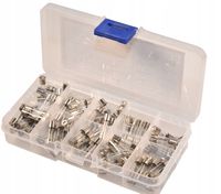 Zestaw bezpieczników WTA 5x20mm 100szt - 10x10szt