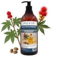 OLEJ RYCYNOWY 1L RAFINOWANY butelka z pompką NUVIO