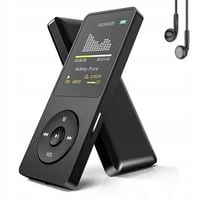 ODTWARZACZ MUZYCZNY MP3 WALKMAN HI-FI BLUETOOTH 5.0 KARTA 16 GB + SŁUCHAWKI