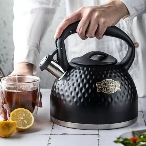 czajnik stalowy z gwizdkiem 3l klausberg kb-7643 na Arena.pl