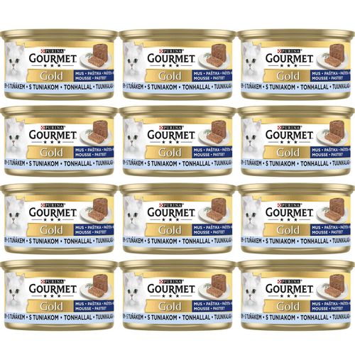 Gourmet Gold Karma dla kotów mus z tuńczykiem 85 g na Arena.pl