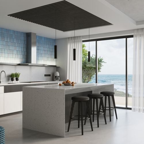 Plafon KARBON 30 czarny na Arena.pl