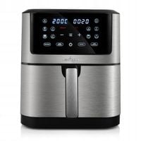 FRYTKOWNICA BEZTŁUSZCZOWA FRYTOWNICA AIRFRYER 8l DUŻA MISA 12 PROGRAMÓW LED
