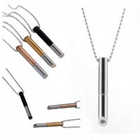 NASZYJNIK GWIZDEK UWALNIA STRES RZUCANIE PALENIA JOGA DWUKOLOROWY SREBRNY