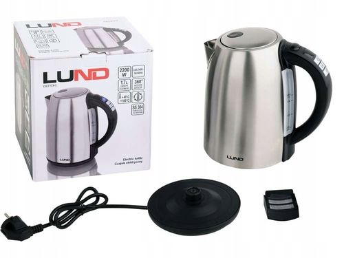 LUND CZAJNIK ELEKTRYCZNY 1,7L STAL NIERDZEWNA REGULACJA TEMPERATURY 68194 na Arena.pl