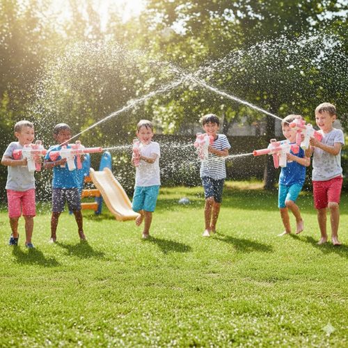 AUTOMATYCZNY ELEKTRYCZNY KARABIN PISTOLET NA WODĘ DUŻY MIOTACZ BLASTER na Arena.pl