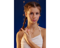 naszyjnik muszelka na łańcuszku z kolekcji aqualessia (c24/aqua/08au)