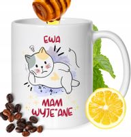Kubek Dla Ewy Koleżanki Przyjaciółki Żony Prezent Z Nadrukiem Biały 330Ml
