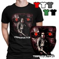 KOSZULKA T-SHIRT MĘSKI WZORY DO WYBORU - TERMINATOR KLASYK FILMY - S