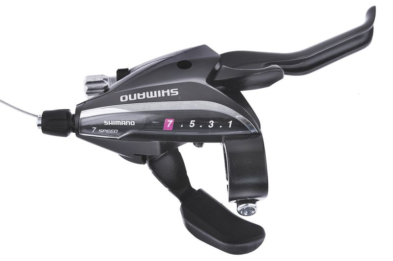 Palanca de freno izquierda para ciclismo Shimano ST-EF41 3x7 velocidades