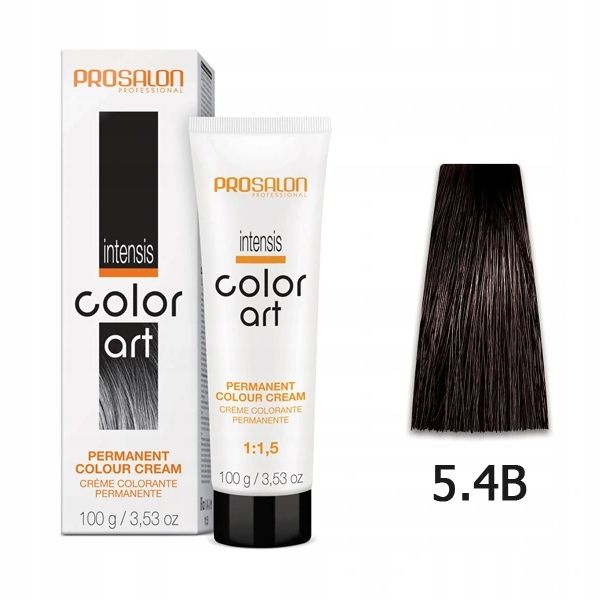 CHANTAL COLOR ART Farba do włosów 5,4B - 100ml zdjęcie 3