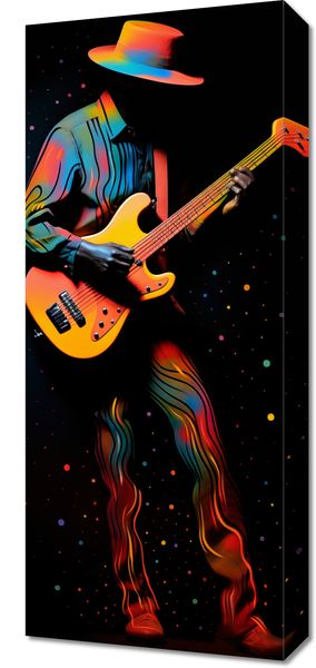 Obraz 30x70cm Barwna Melodia zdjęcie 1