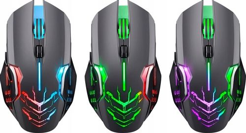 Myszka Gamingowa Bezprzewodowa Mysz Graczy Wyciszony Klik Defender Katana na Arena.pl