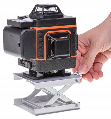 POZIOMICA LASEROWA 360° LASER KRZYŻOWY 4D + STATYW na Arena.pl