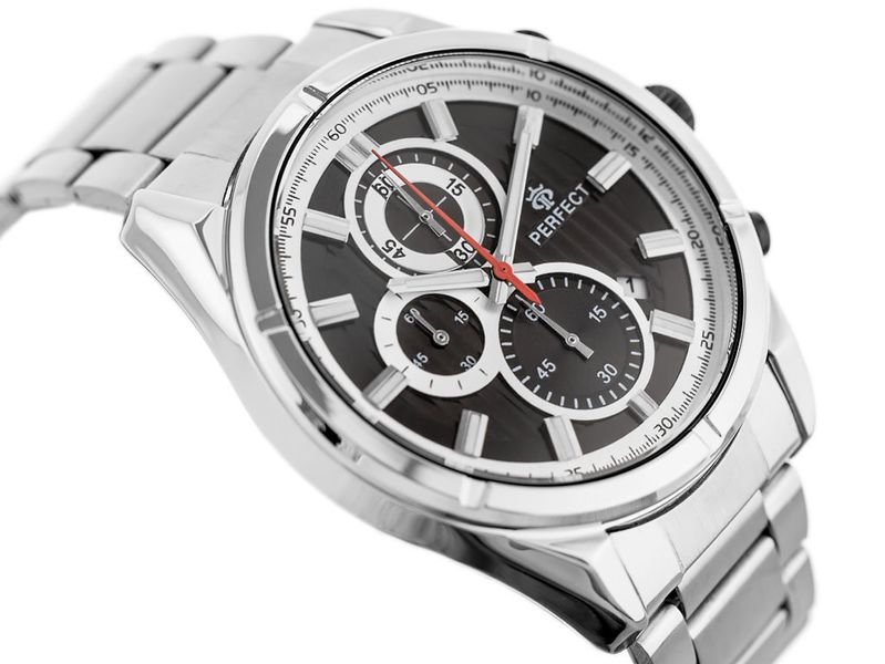 ZEGAREK MĘSKI PERFECT CH03M - CHRONORGAF (zp358a) zdjęcie 3