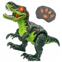 DINOZAUR ZDALNIE STEROWANY DLA DZIECI T-REX EFEKTY DŹWIĘKOWE RYCZY LED