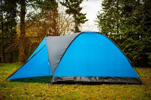 Namiot turystyczny kempingowy DUŻY SOLIDMY 6-osobowy IGLOO 240x290cm na Arena.pl