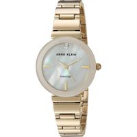 Zegarek Damski Anne Klein AK-2434PMGB złoty