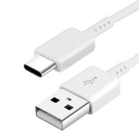 kabel przewód samsung usb-a - usb-c 0.8m - biały