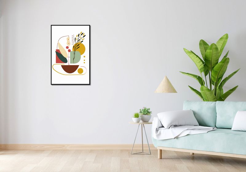 Plakat 53x81cm Harmonia Natury Martwej zdjęcie 4