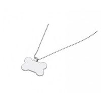 Wisiorek nieśmiertelnik kość na łańcuszku Sublimacja Termotransfer