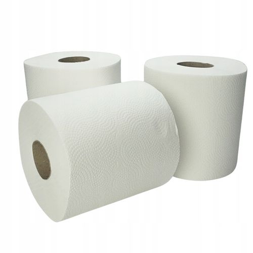 Ręcznik papierowy celuloza w opakowaniu 6 szt. biały na Arena.pl