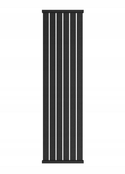 Grzejnik dekoracyjny LOTUS 160x30 CZARNA STRUKTURA zdjęcie 3