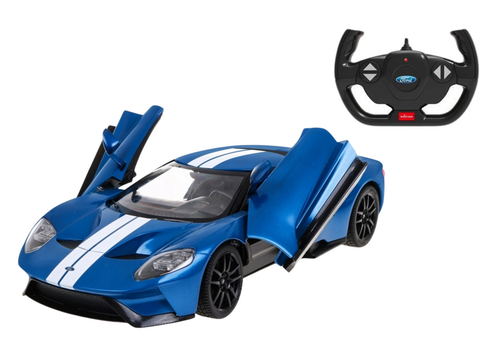 Auto RC Model Zdalnie Sterowany Ford GT 1:14 Otwierane Drzwi Niebieski na Arena.pl