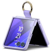 Mercury Gold Ring Case Samsung Z Flip7 LILAC PURPLE / FIOLETOWY