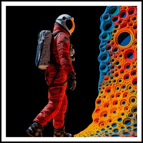 Plakat 90x90cm Eksplorator Nowych Światów na Arena.pl