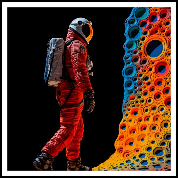 Plakat 90x90cm Eksplorator Nowych Światów zdjęcie 3